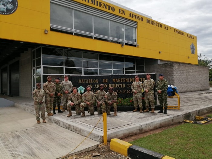 Ejército Sur de EEUU visitó la Brigada Logística 2