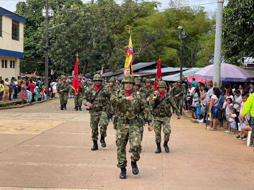 Así se participó del desfile en el suroriente de Colombia