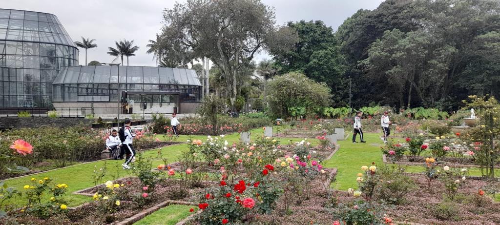 Soldados del Batallón de Sanidad inician curso de jardinería urbana.