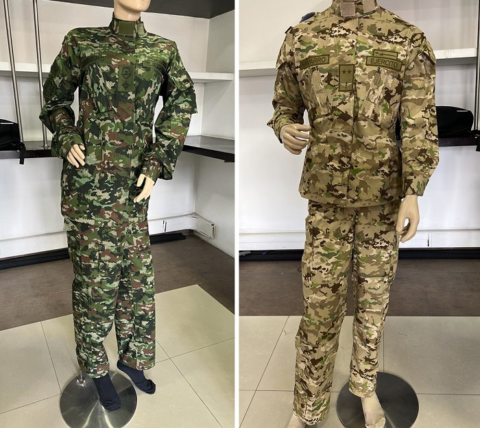 Comando Logístico ya está entregando el nuevo uniforme Camaleón