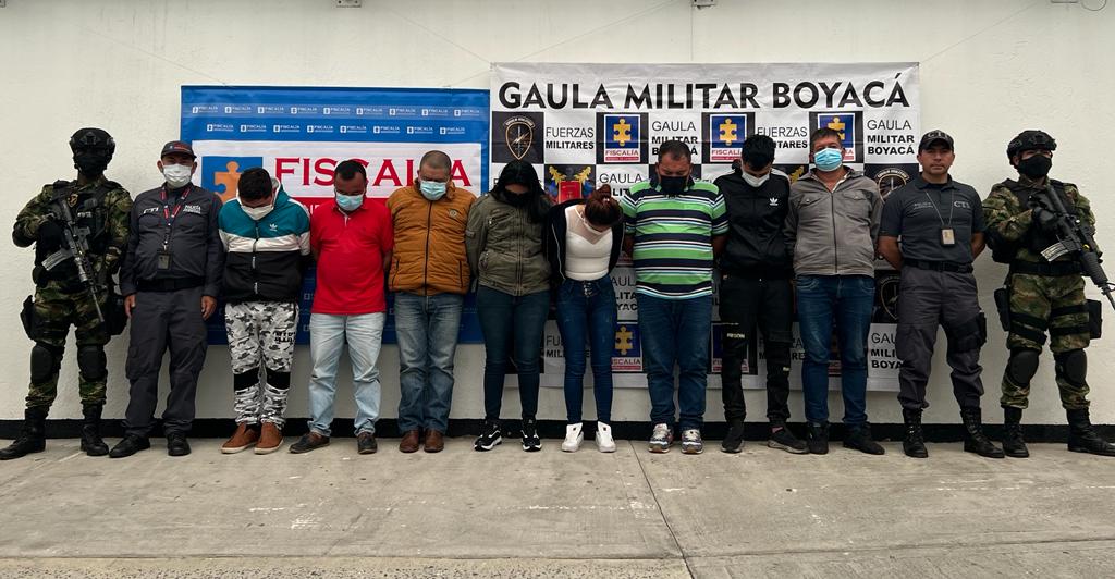 Ejército Nacional y Fiscalía General de la Nación, desarticulan la banda Los Rolos