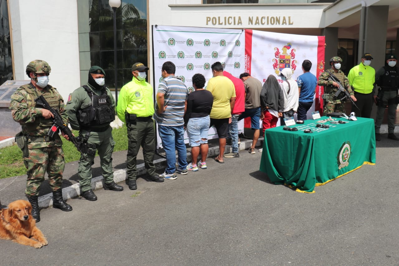 Autoridades en el Quindío desarticulan grupo de delincuncia organizado La Esquina