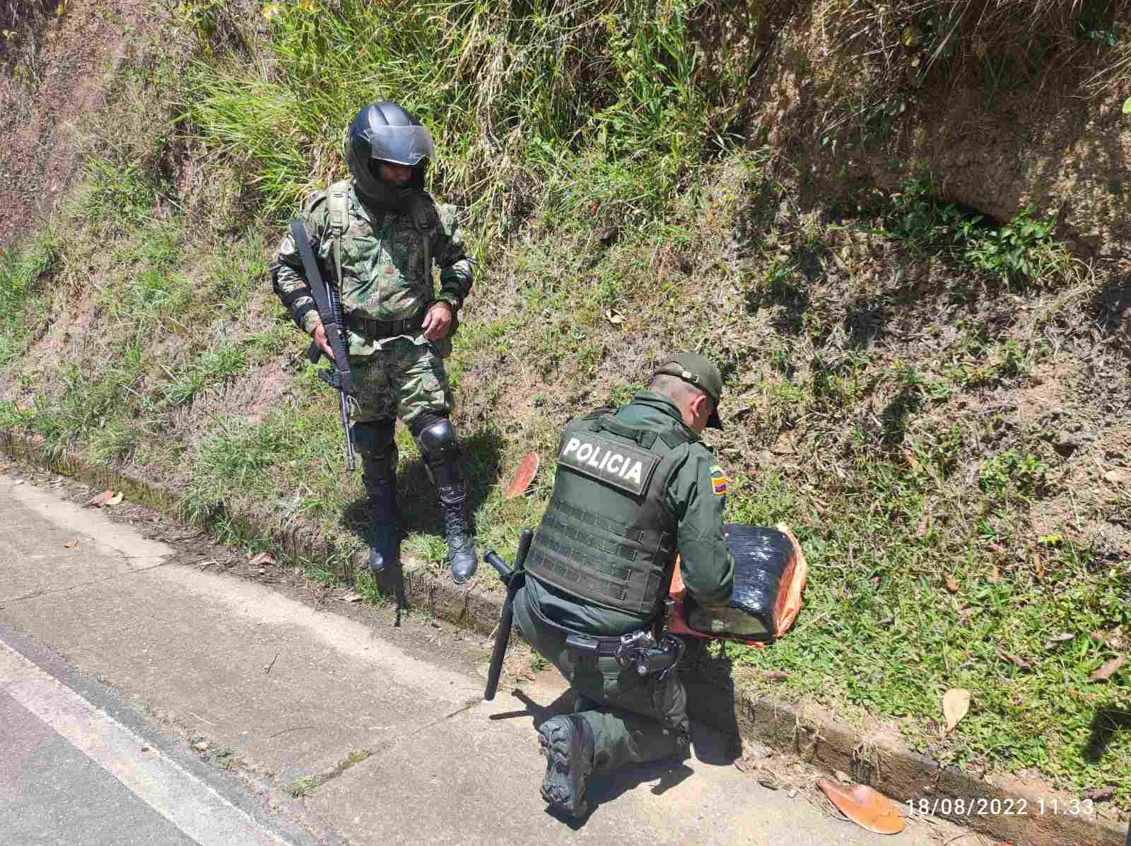 Incautados cinco kilos de marihuana en el occidente del Huila