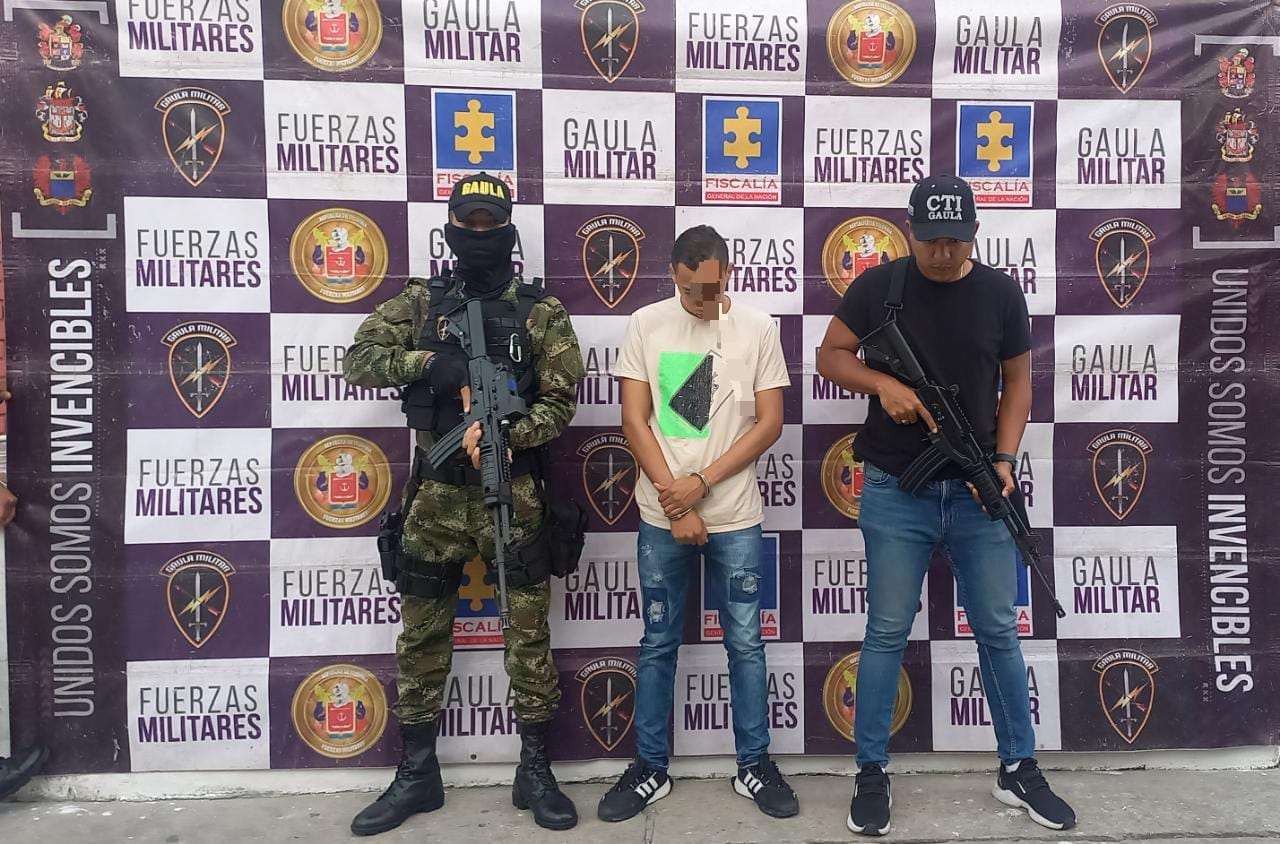 En el Atlántico, capturado presunto integrante de Los Costeños por el delito de extorsión