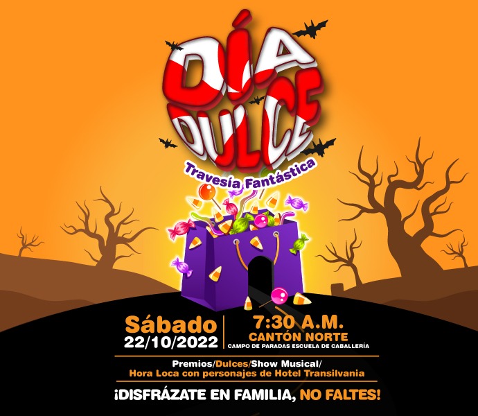 Invitación Día Dulce "Travesía Fantástica"