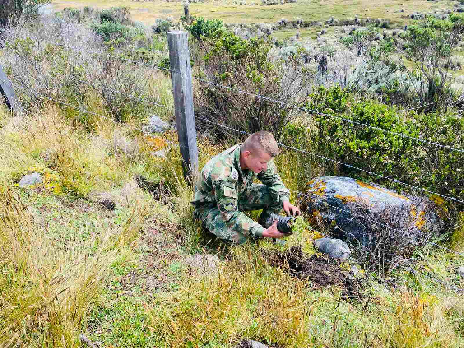 Ejército Nacional protege los recursos naturales en la zona norte de Boyacá