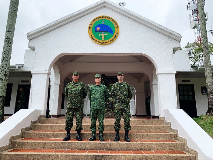 Desde Tolemaida se fortaleció los lazos de amistad con el Ejército de México