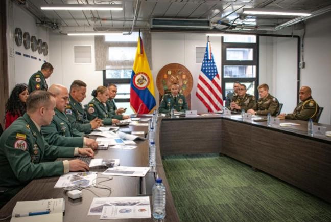 Culminó visita del Ejército de los EE.UU. a Colombia
