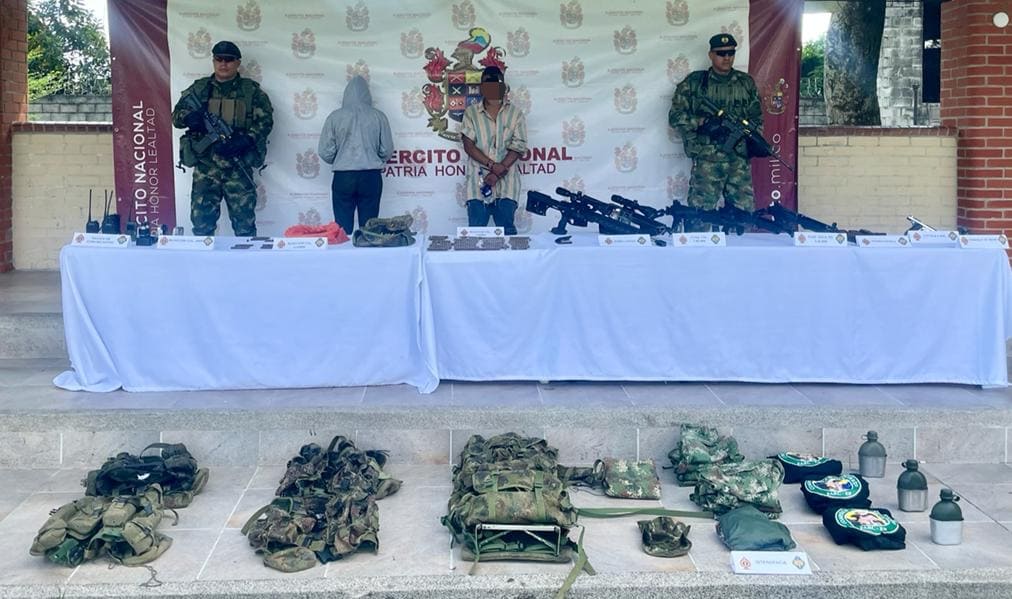 En medio de combates en el centro del Valle del Cauca, Ejército capturó a alias Sebastián, presunto integrante del GAO-r Adán Izquierdo