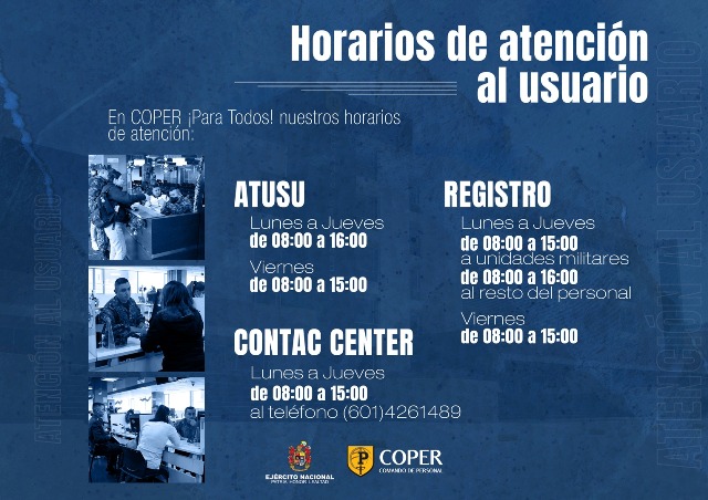 Atención al Usuario en el Comando de Personal
