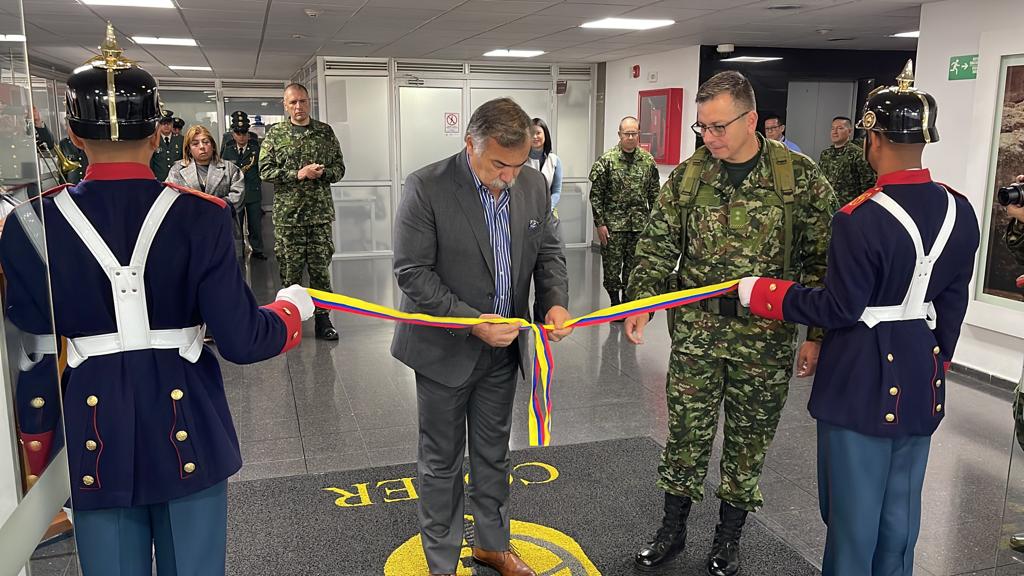 Primera planta de trabajo sistematizada del Ejército Nacional fue inaugurada, se llama GITHS