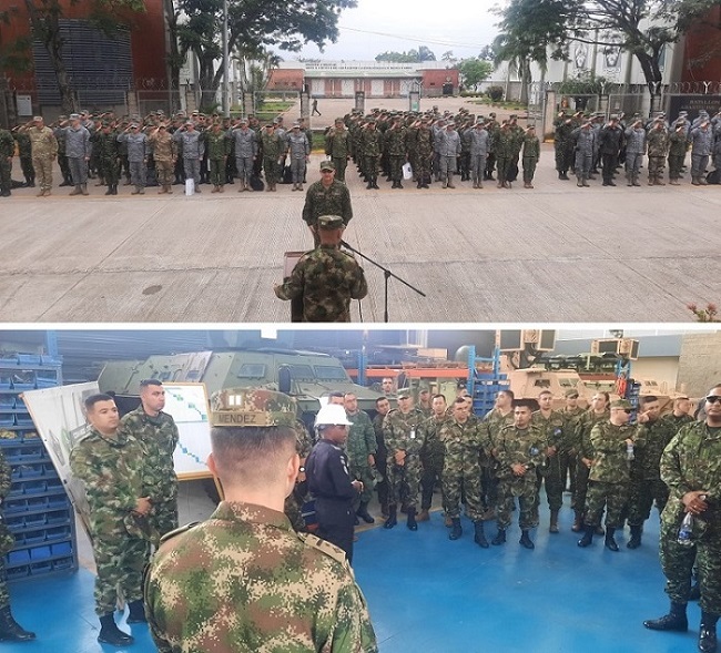 CEM 2023 visitó la Brigada Logística N.° 2