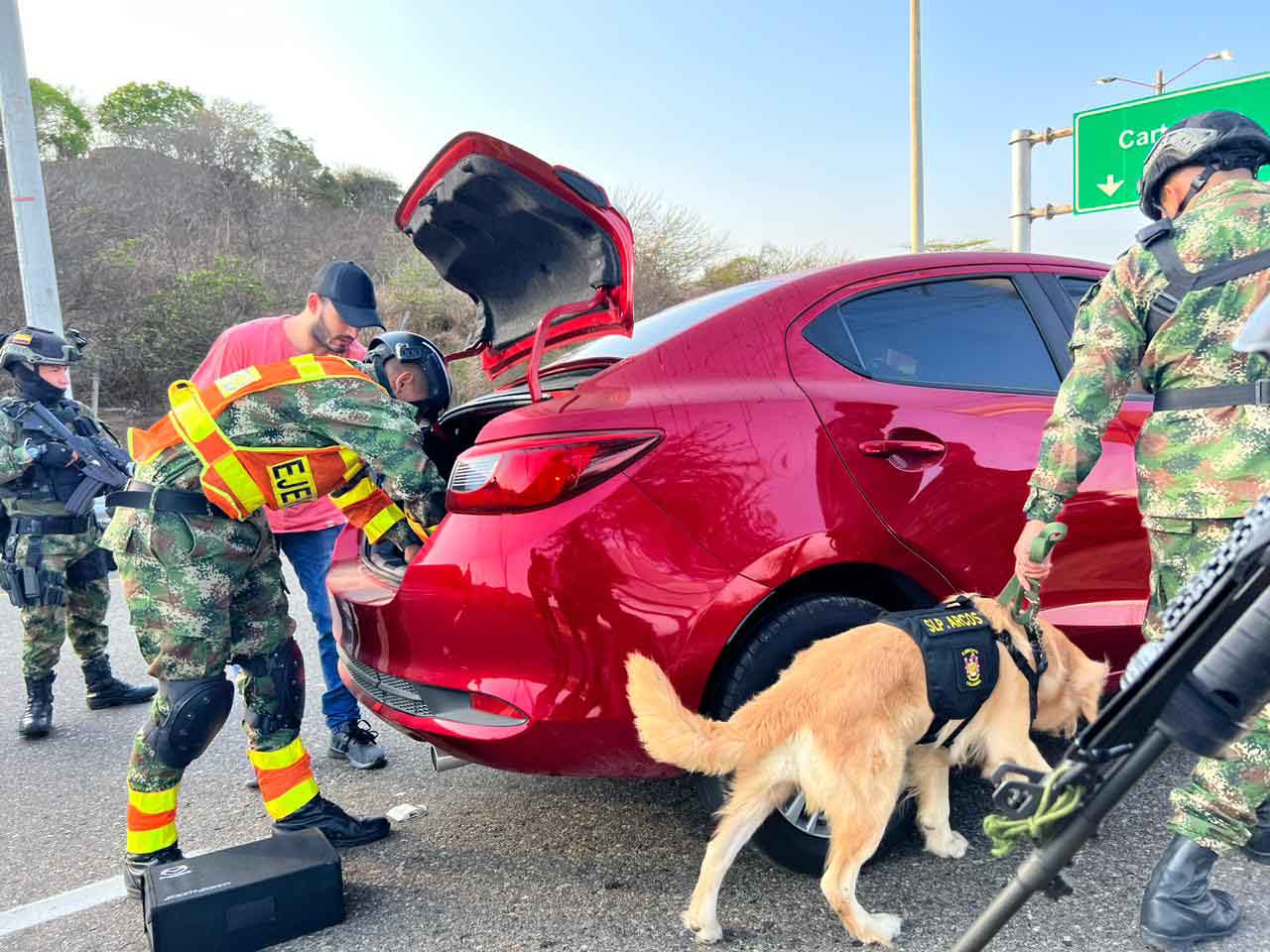 Desde el Atlántico, la Segunda Brigada lanza la campaña Viaje Seguro