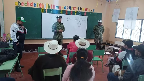 La Brigada de Atención y Prevención de Desastres del Ejército Nacional ya está en municipios del norte del Tolima