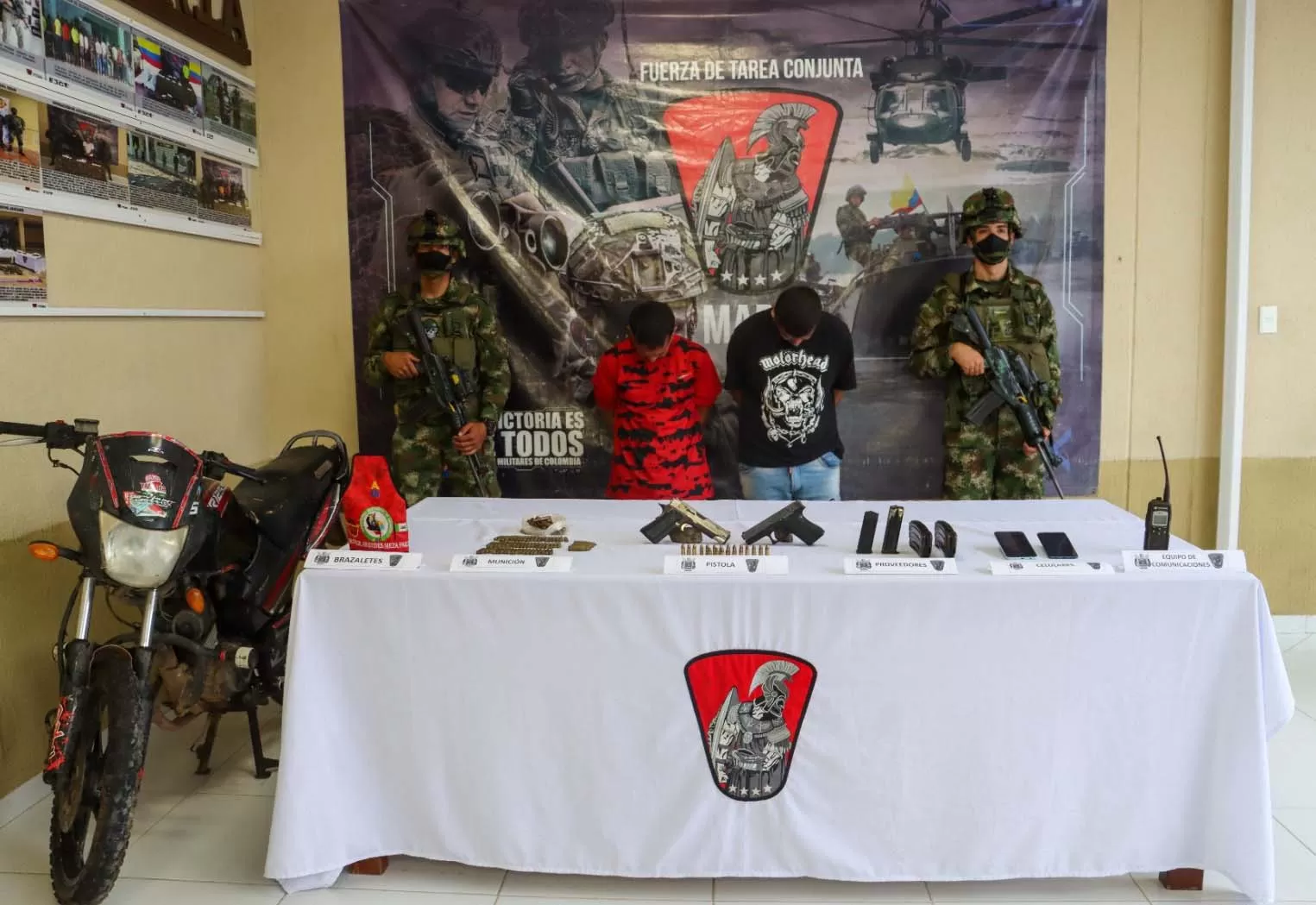 Ejército Nacional captura a dos sujetos pertenecientes al GAO Clan de Golfo Subestructura Édgar Madrid Benjumea