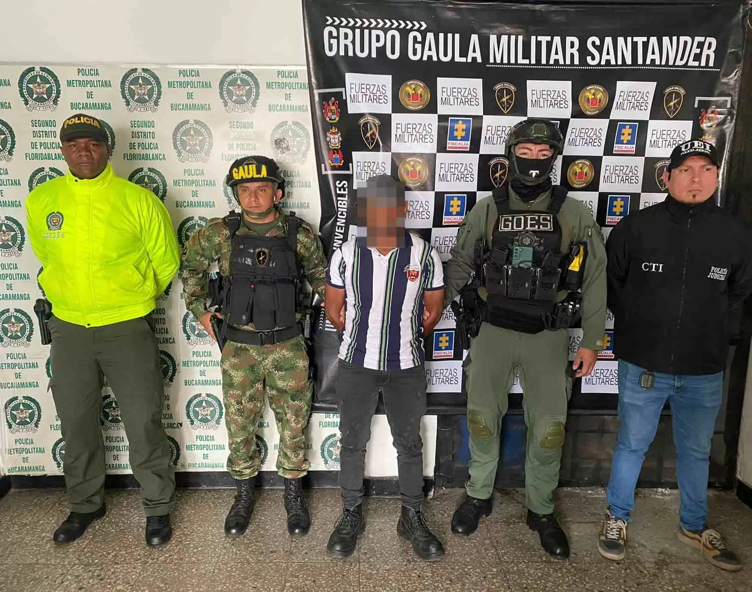 Capturado alias Jerry o el Tuerto, presunto exintegrante de una subestructura del GAO Clan del Golfo