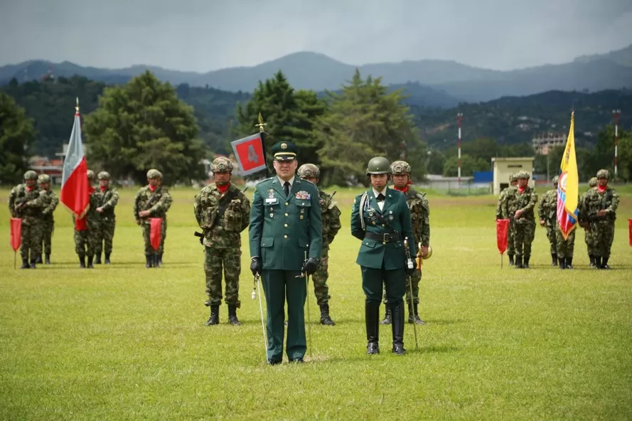 El Batallón de Alta Montaña N.º4, unidad encargada del Macizo colombiano, tiene nuevo comandante