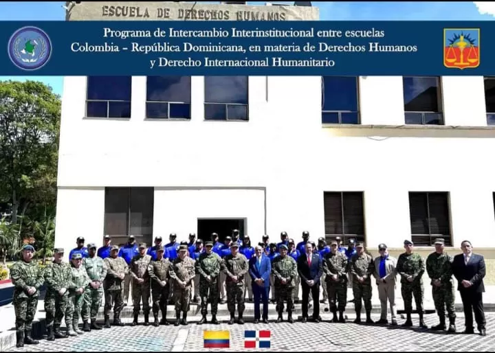 Delegación de República Dominicana visita al Ejército Nacional para desarrollar intercambio académico interinstitucional
