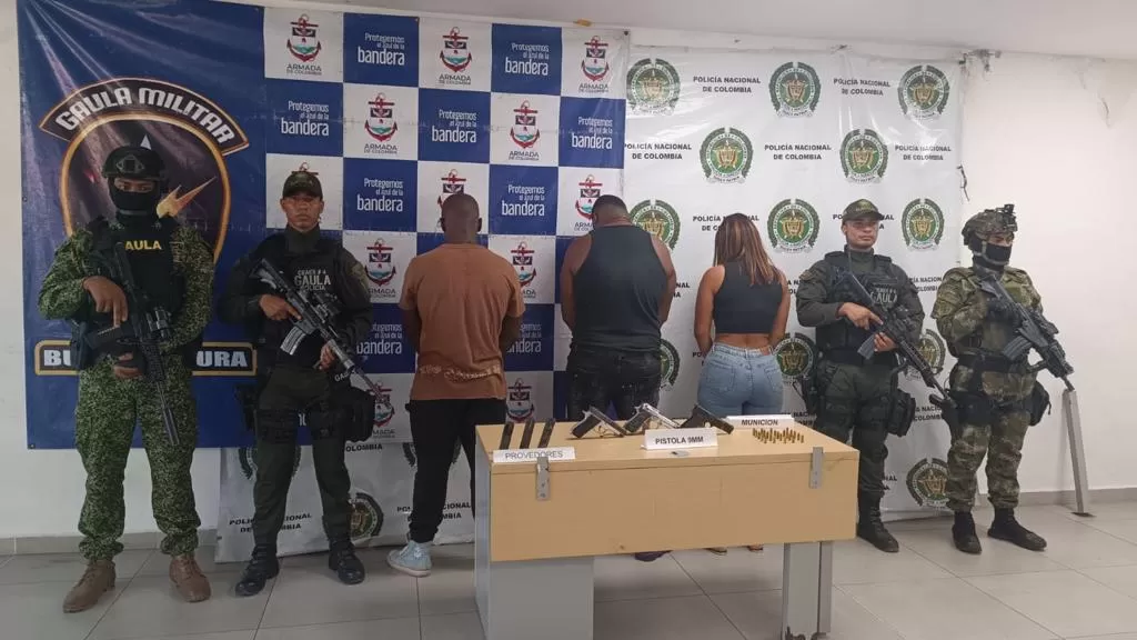 Operaciones contra la delincuencia organizada en Buenaventura dejan tres capturados