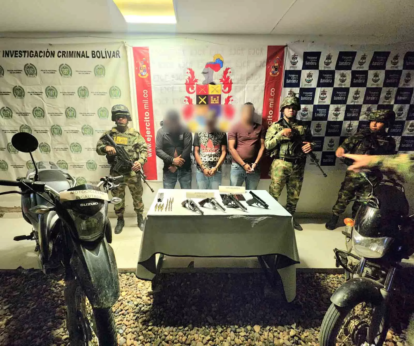 Ejército Nacional captura a tres presuntos integrantes de importante comisión del GAO Clan del Golfo