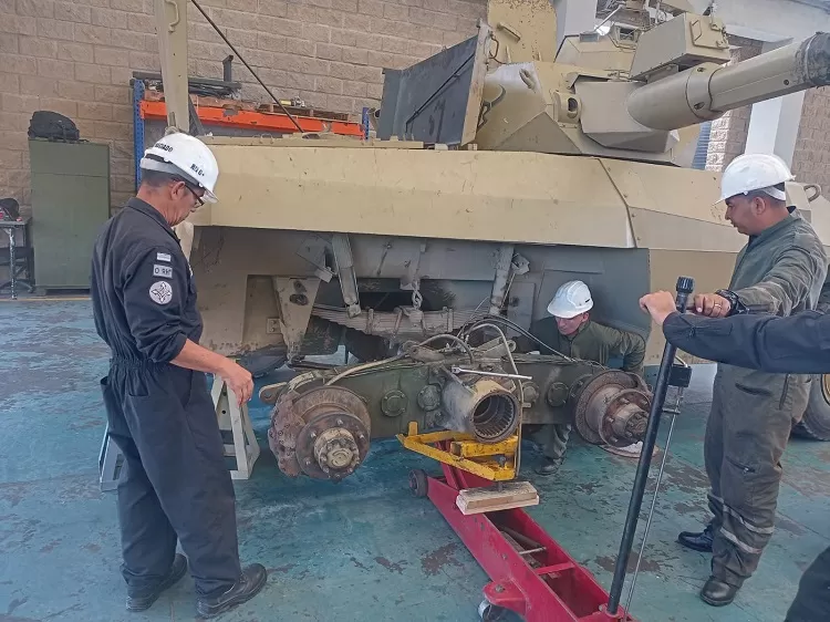BAMAD3 pone a punto la plataforma 6x6 del Ejército Nacional