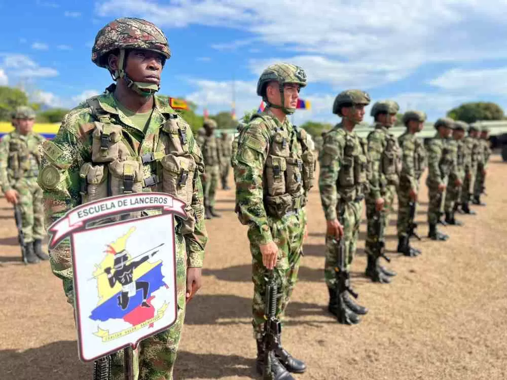 La Escuela de Lanceros avanza en su proceso de instrucción, capacitación y entrenamiento de nuevos soldados