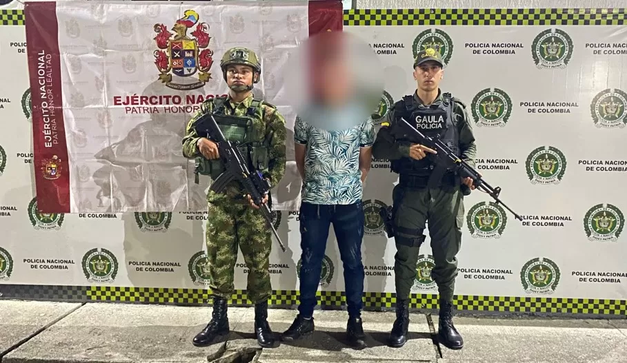 Ejército capturó en Valle del Cauca a presunto cabecilla de finanzas de la compañía Adán Izquierdo