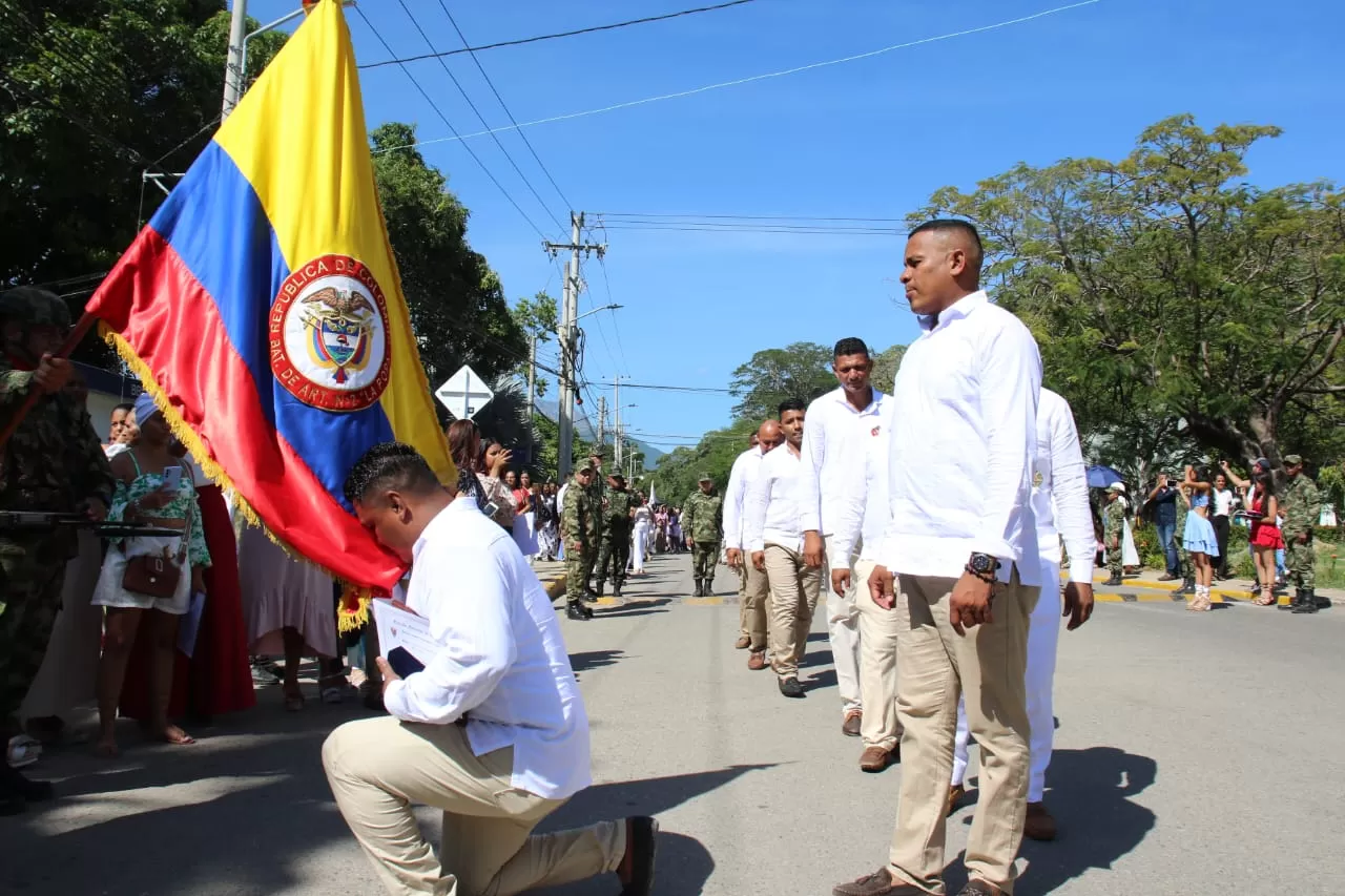 Con total agradecimiento el Ejército Nacional despide a 94 soldados profesionales que culminan con su servicio a la patria
