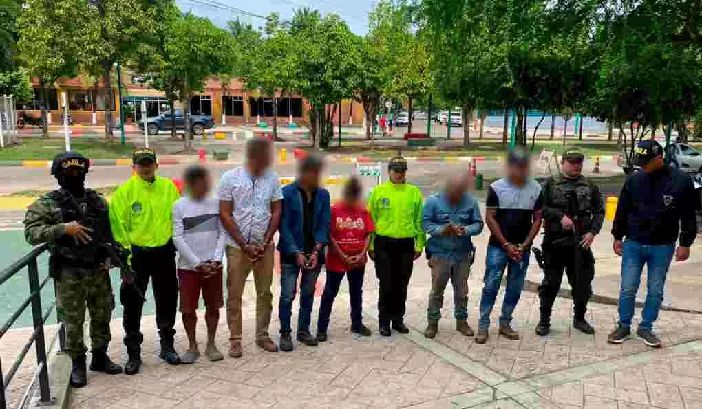 En acción articulada, Ejército Nacional capturó a siete presuntos integrantes del Clan del Golfo en Meta y Casanare