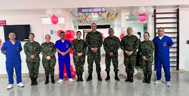 El Ejército Nacional inaugura la primera clínica del sueño de las Fuerzas Militares