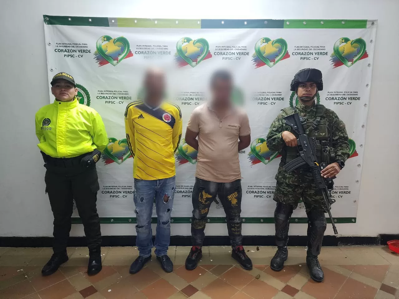 Capturados dos sujetos en zona rural de Campohermoso, Boyacá