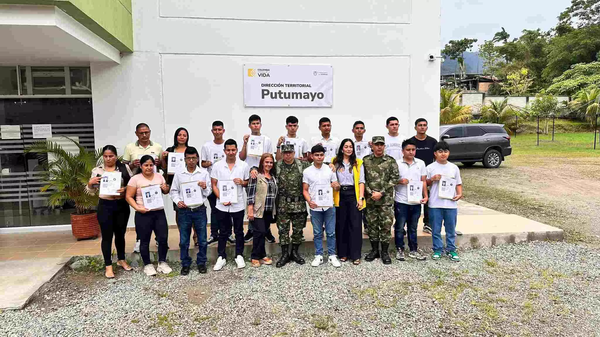 Víctimas del conflicto definieron situación militar en Putumayo