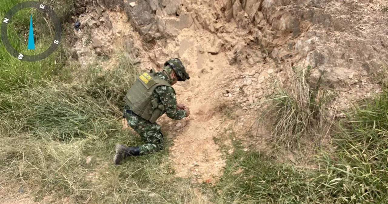 Destruido artefacto explosivo en Ábrego, Norte de Santander