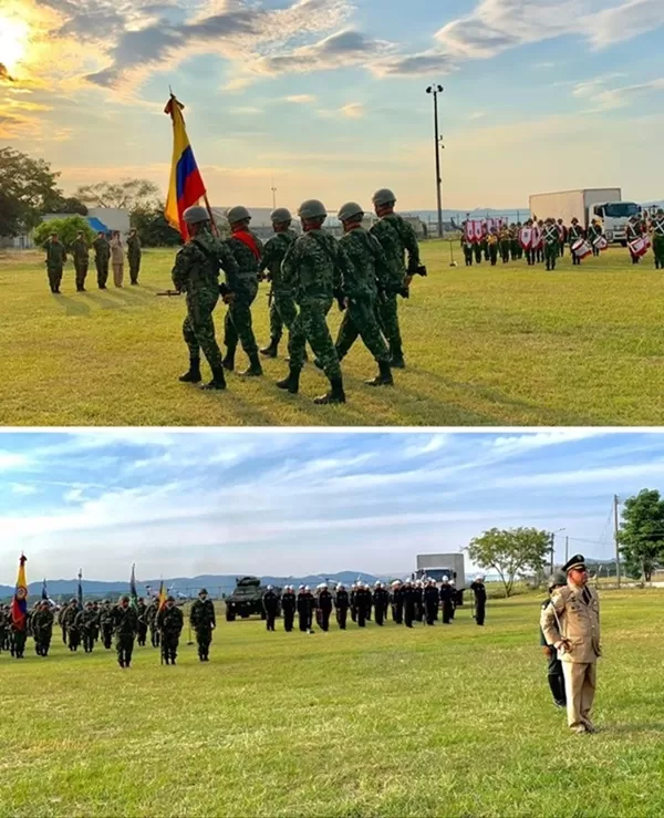 Trasmisión de mando en la Brigada de Apoyo Logístico N.° 2
