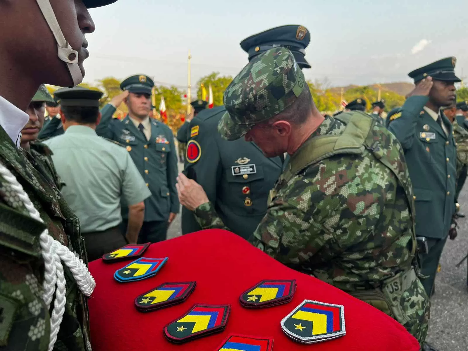 En la Región Caribe se realizaron ceremonias de ascensos de nuestros suboficiales de la Primera División del Ejército Nacional