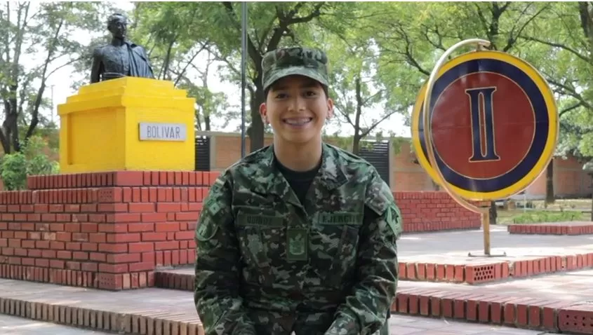 La soldado Nataly Quiroz Ledesma: una joven que representa la grandeza de la mujer colombiana