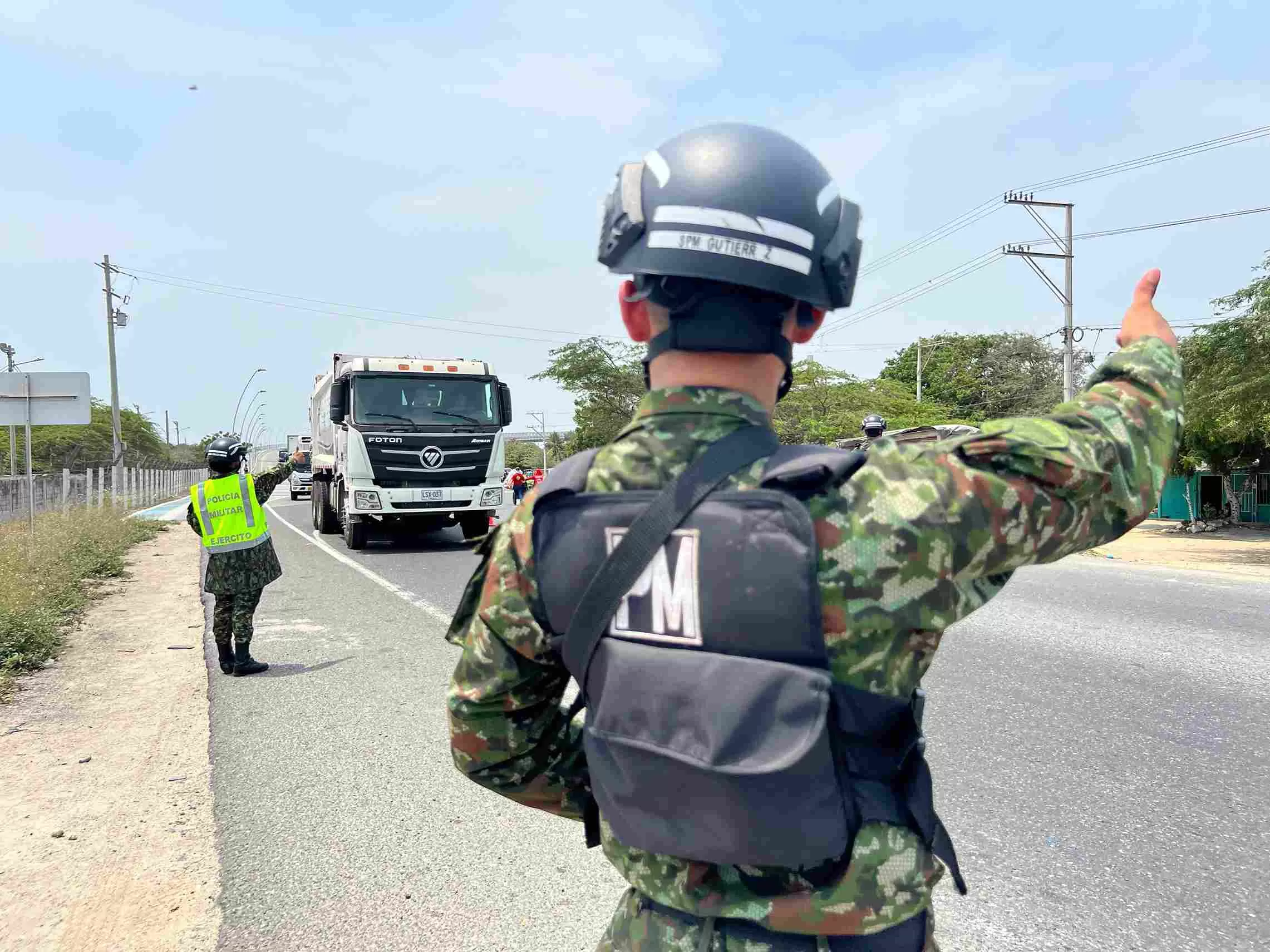 Viaje Seguro por Atlántico y Magdalena, la Segunda Brigada del Ejército Nacional está en la vía