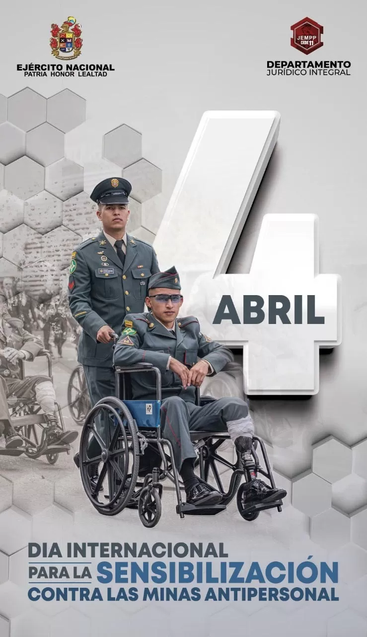 Militares sobrevivientes a minas antipersonal dicen: «No más minas»
