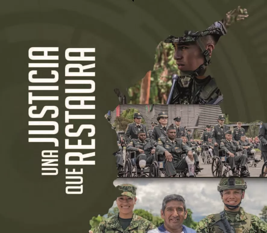 El Ejército Nacional de Colombia lanzó el libro una justicia que restaura