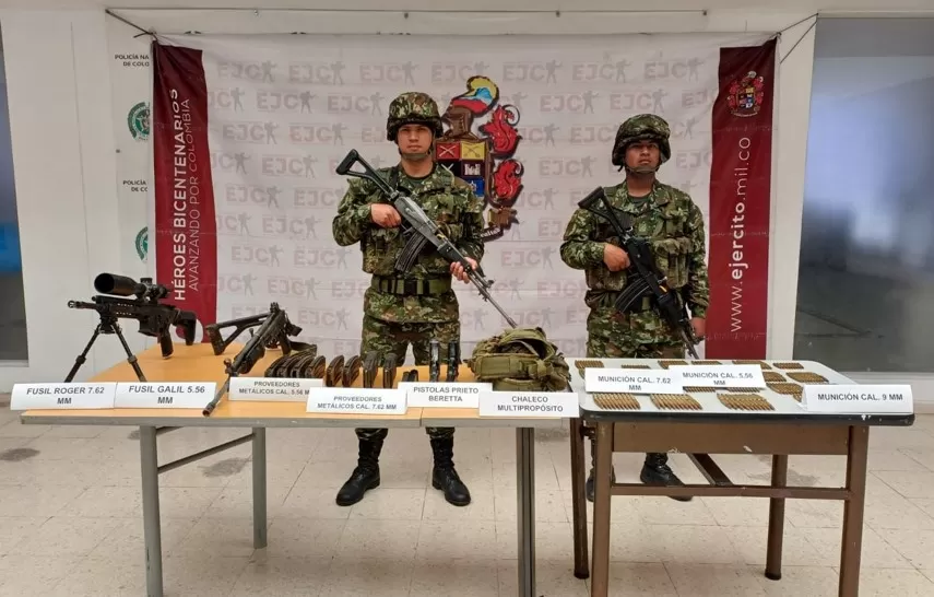 En medio de combates, soldados del Ejército propinan importante golpe a integrantes de las disidencias en Nariño