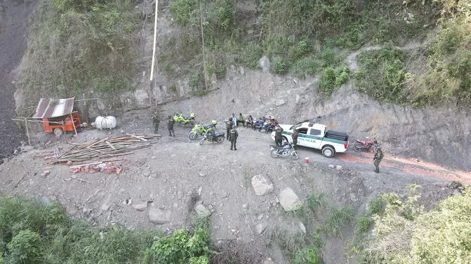Ejército continúa con las operaciones contra la minería ilegal en Norte de Santander