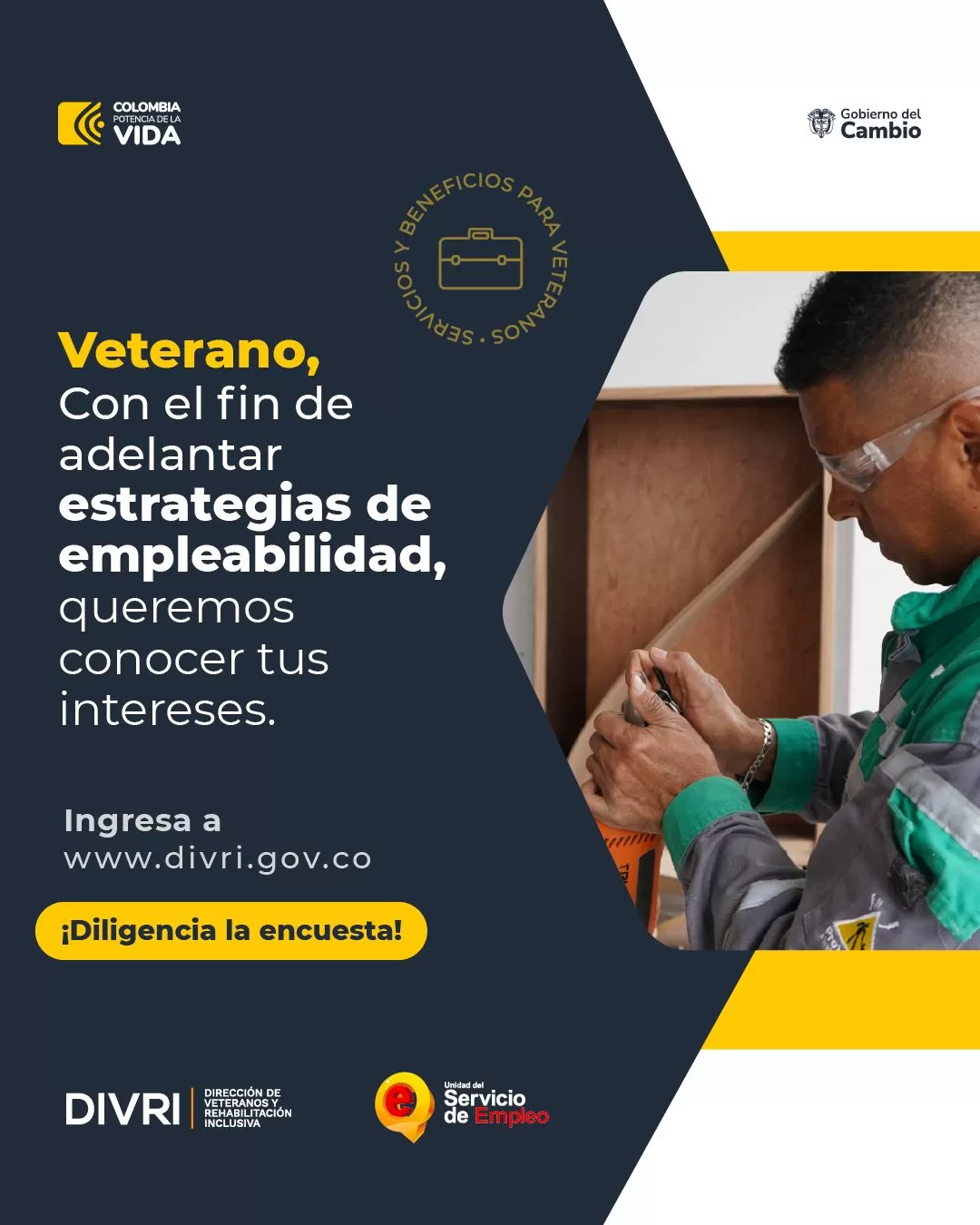 Veterano esta información es para usted