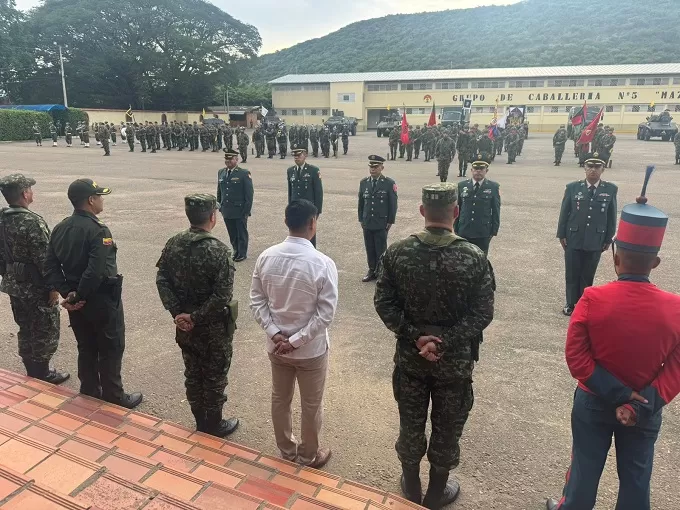 Once oficiales del Ejército Nacional ascienden al grado inmediatamente superior en Cúcuta