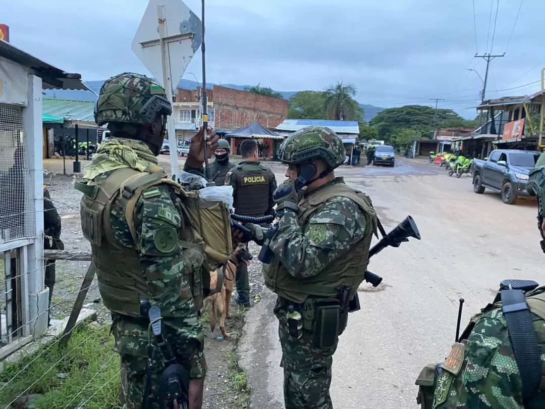 Ofensiva de la Fuerza Pública contra la criminalidad en zona rural de Jamundí