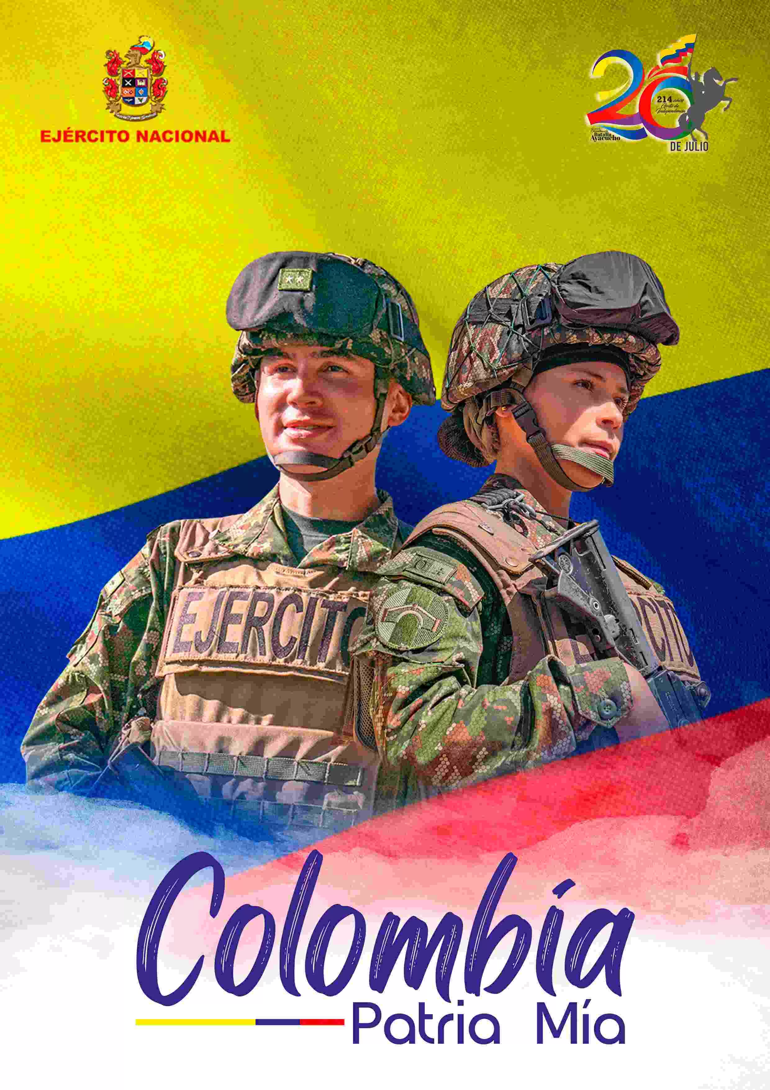 Icemos juntos la bandera este 20 de julio