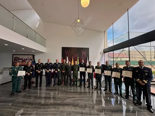 Clausura del Curso Monitor Nacional de Desminado Humanitario II-2024