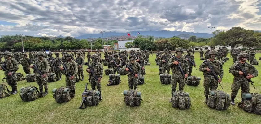 Con más de 500 soldados, el Ejército Nacional continúa reforzando la seguridad en el Valle del Cauca
