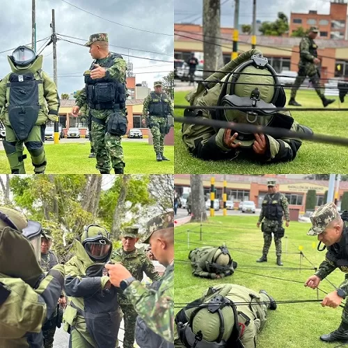¡Nuevos héroes en formación! Ocho Suboficiales se preparan para desactivar amenazas explosivas en el país