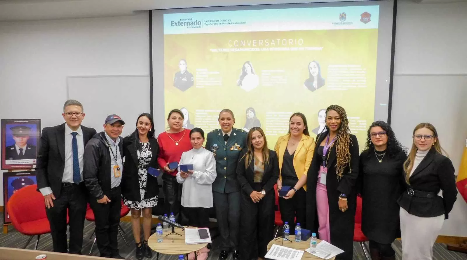 El Ejército Nacional conmemoró el Día internacional de las víctimas de desapariciones forzadas