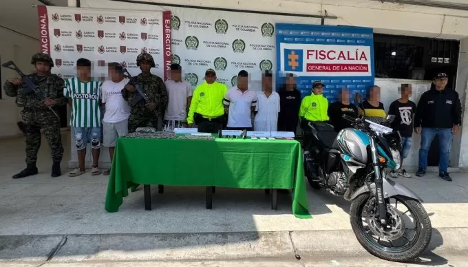 Con nueve capturas, afectado grupo de delincuencia común organizado Los Cancheros, en San Alberto, Cesar